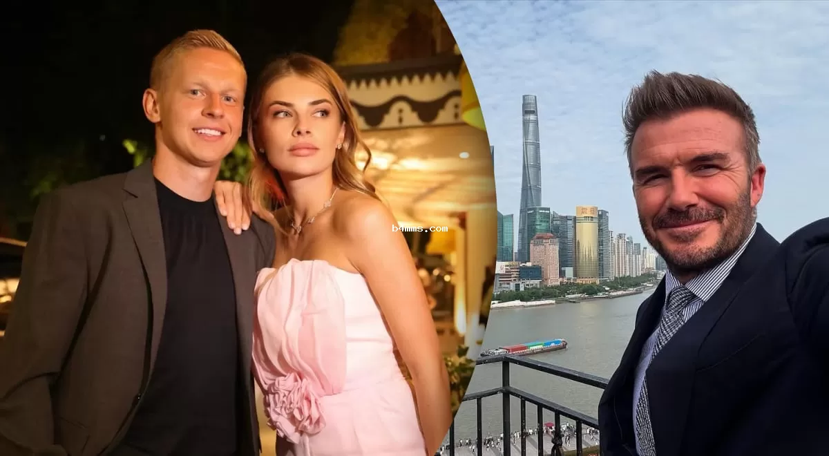 Супруга футболиста Зинченко получила уникальный подарок от Дэвида Бекхэма - подробности