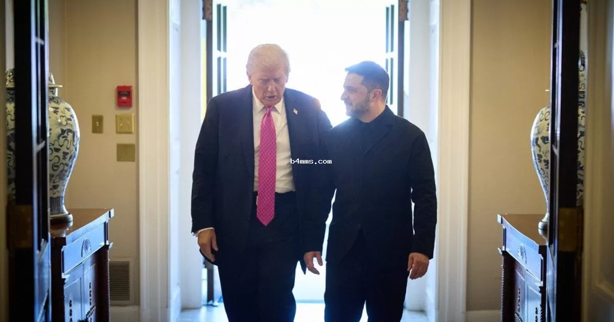 Владимир Зеленский и Дональд Трамп и Дональд Трамп