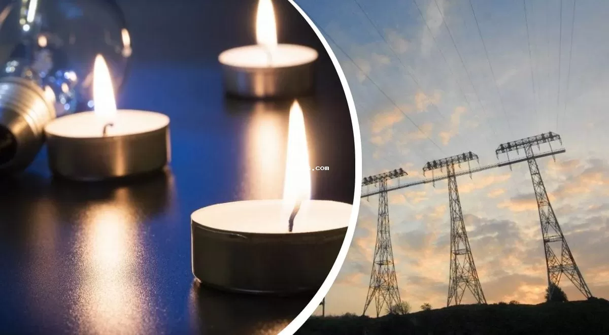 В Украине введены массовые отключения электричества: Укрэнерго объявило о почасовых и аварийных графиках