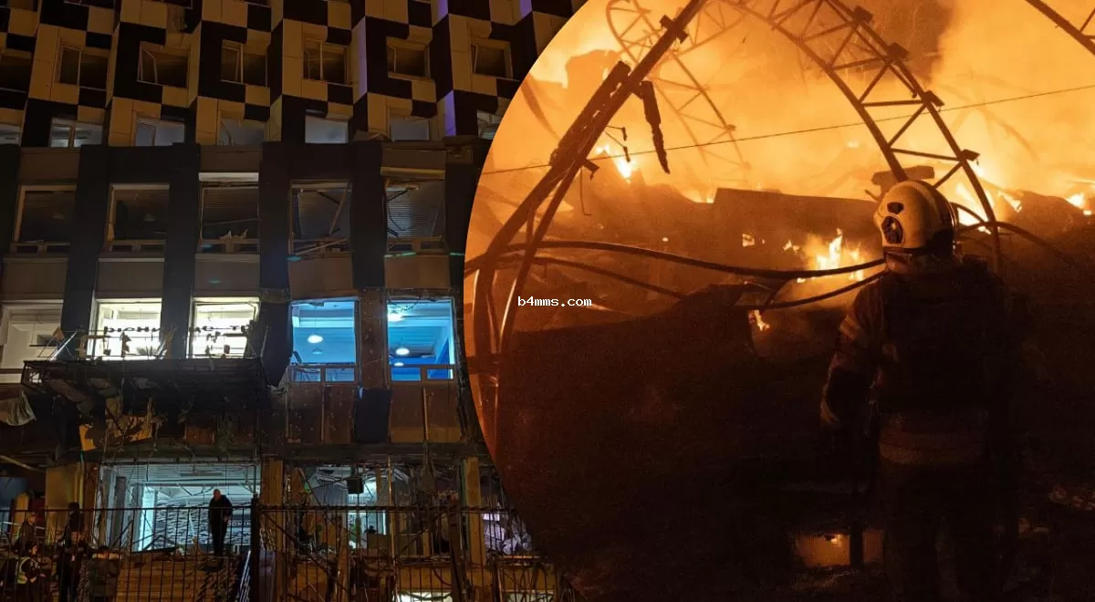 Российские атаки на Киев: разрушены дома, образовательные учреждения и синагога