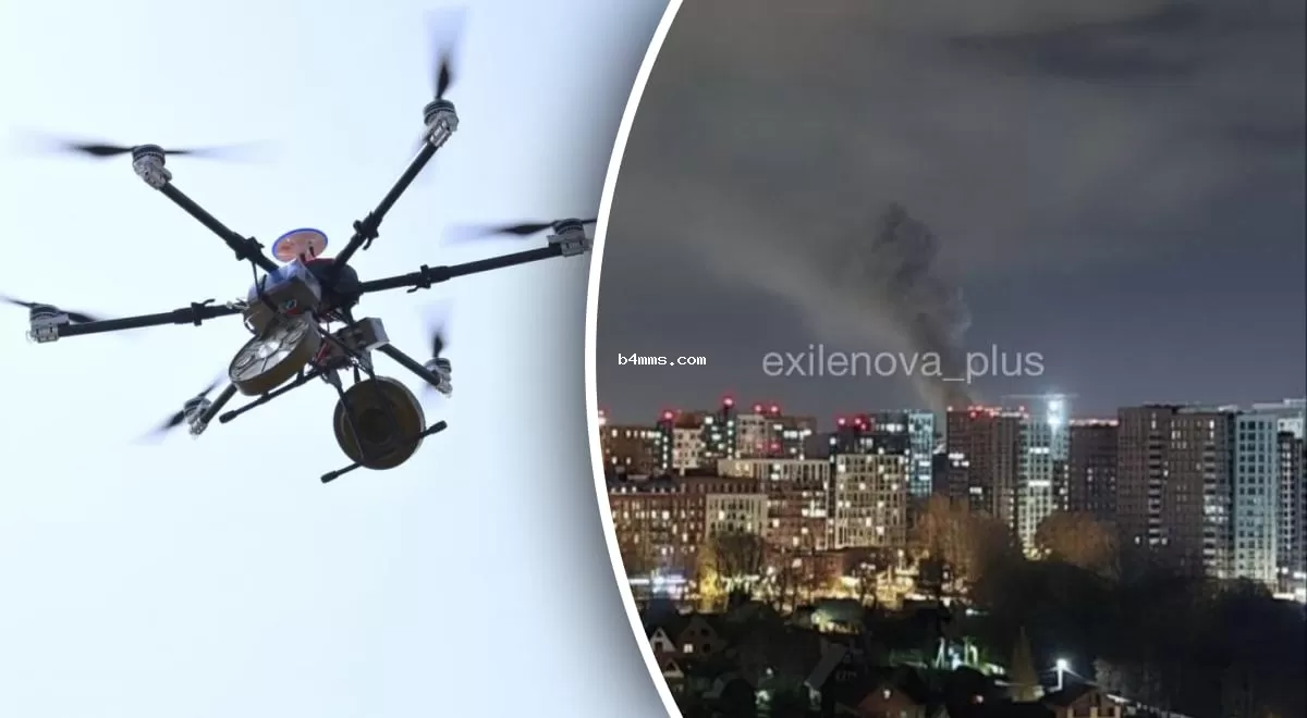 Мощные взрывы и яркие вспышки в небе: Россию атаковали почти 200 дронов