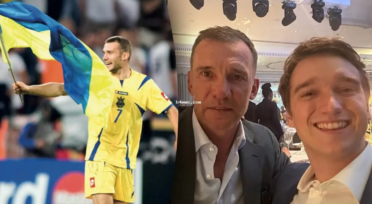 Вместе с украинским флагом: Шевченко обратился к старшему сыну