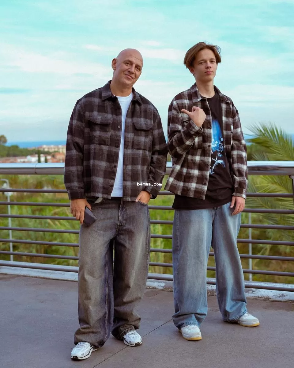 Потап с сыном Андреем