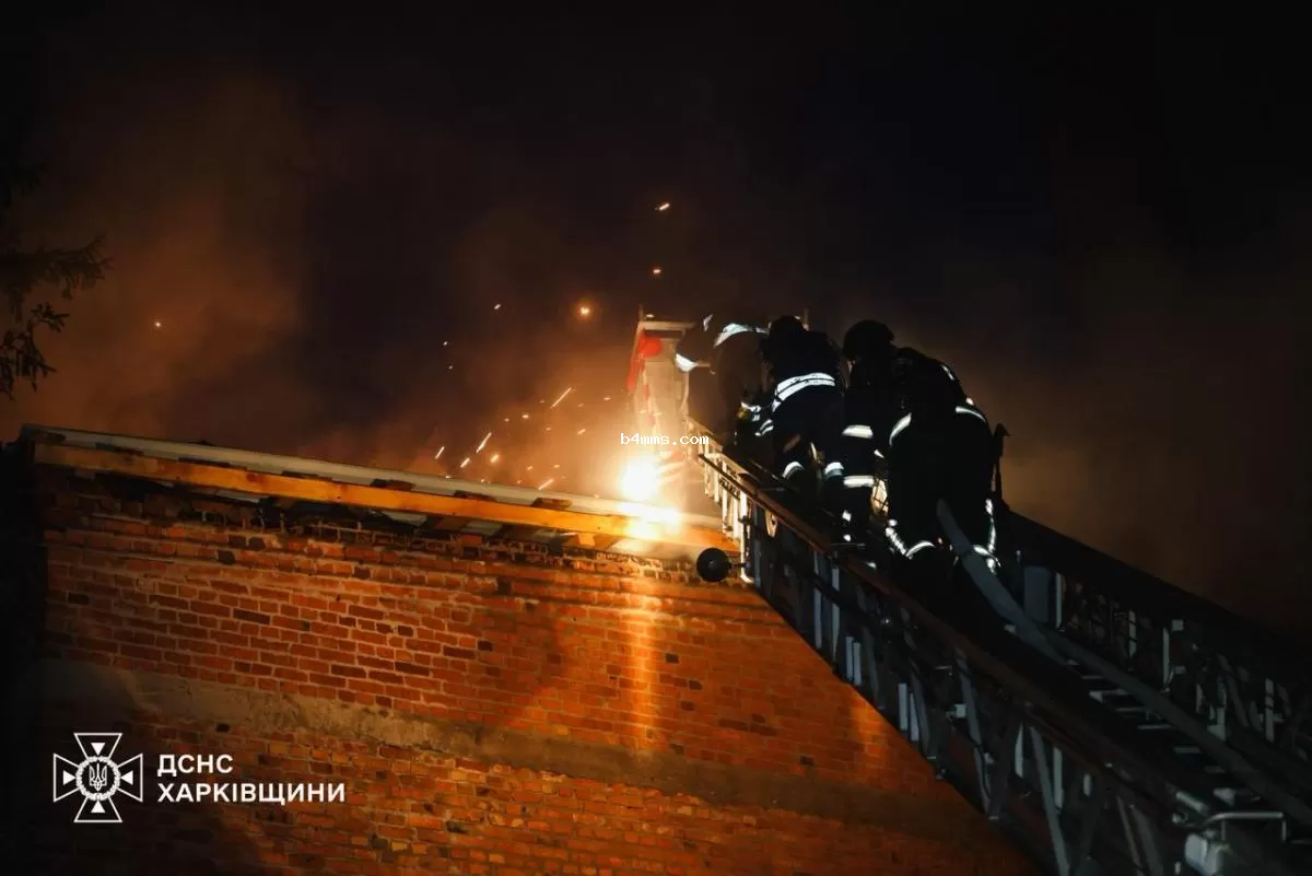 Российские дроны нанесли удар по пригородам Харькова: разрушения в пожарной части и пострадавшие