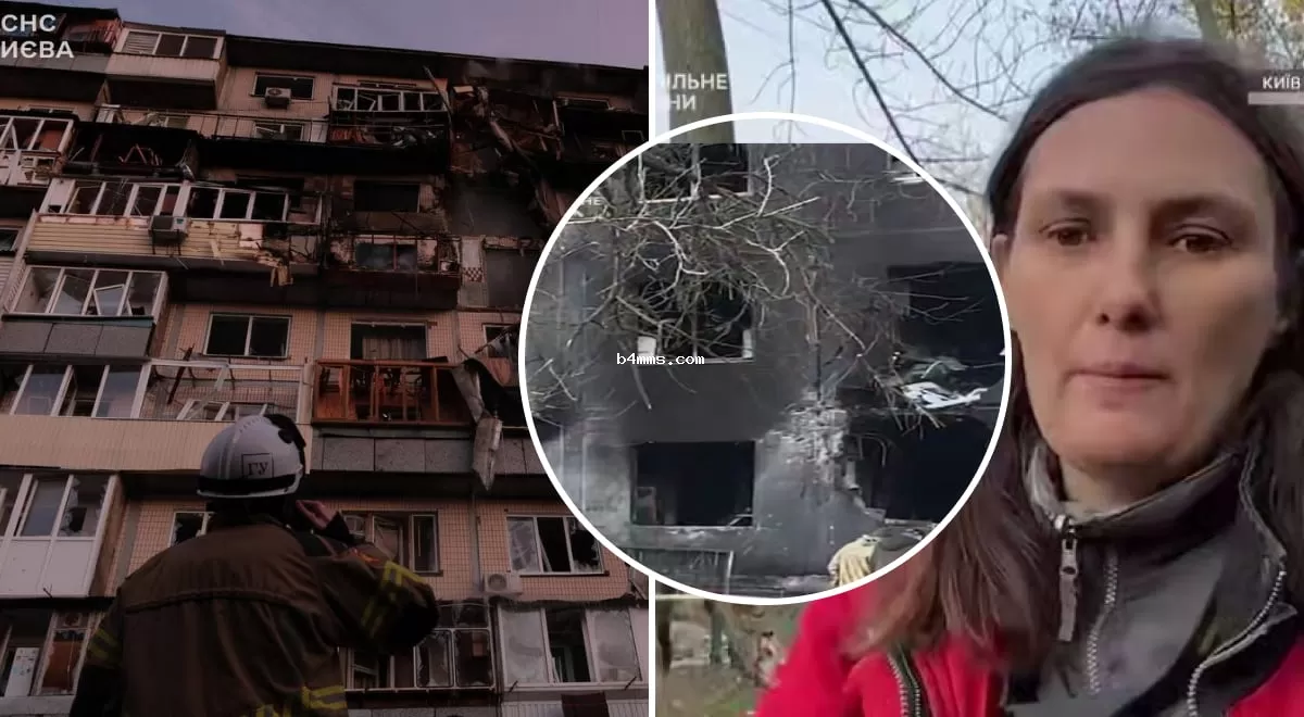 «Волосы загорелись, все было в облаке дыма»: киевлянка поделилась впечатлениями от ночной атаки России