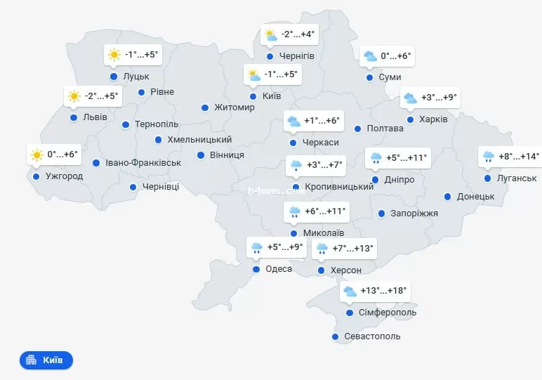 погода 19 ноября 