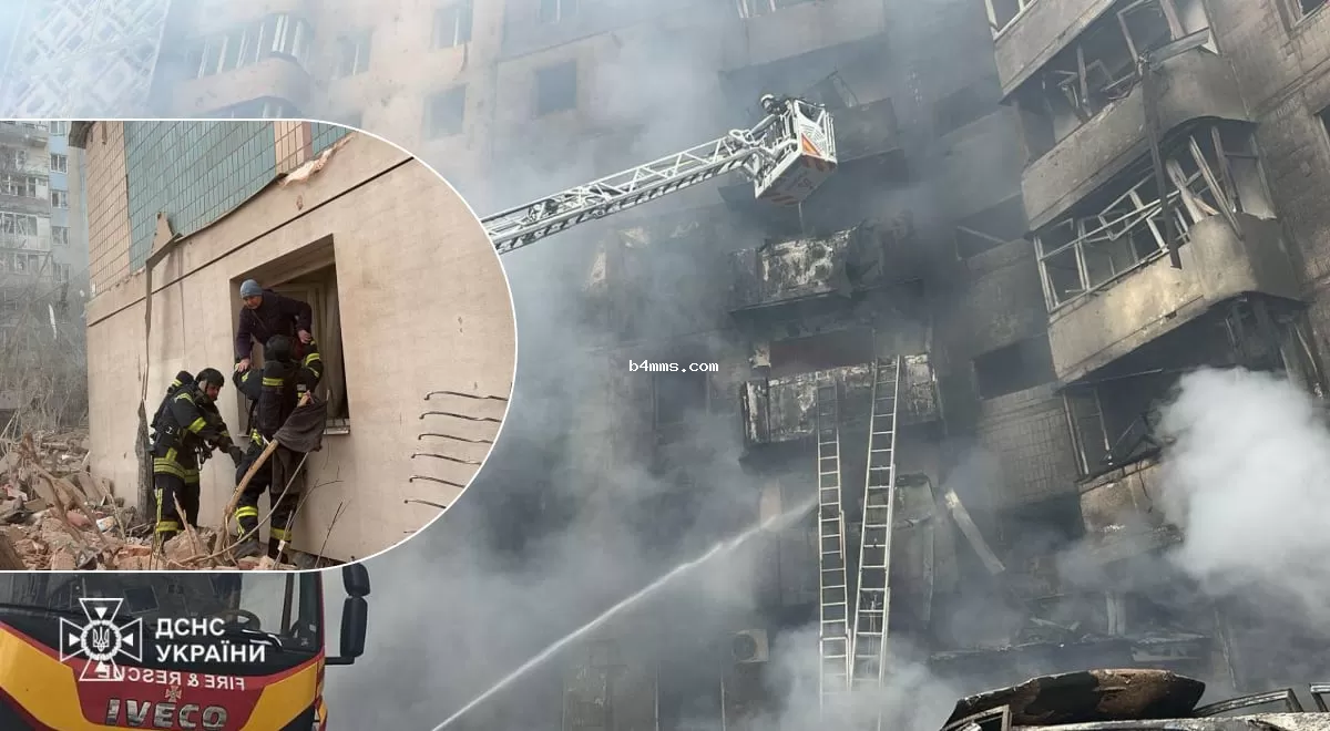 Россия ударила ракетой Х-101 по Тернополю: разрушен дом с 9 по 3 этаж