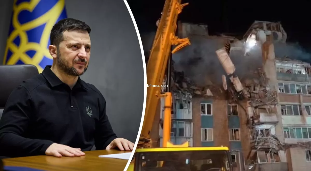 Удар по Тернополю: Зеленский сказал, сколько людей остаются под завалами домов