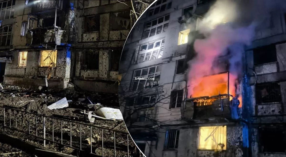 Дом в огне, много пострадавших: табуны Шахедов атаковали Днепр