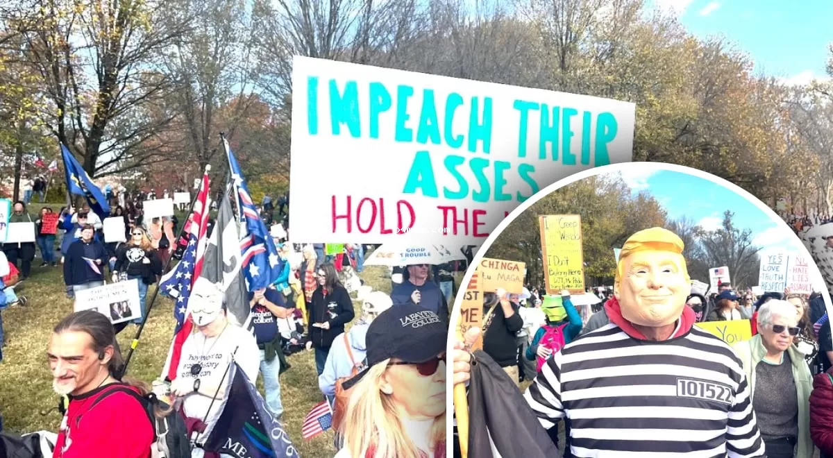 "Это отвратительно, невыносимо": американцы требуют немедленного импичмента Трампа