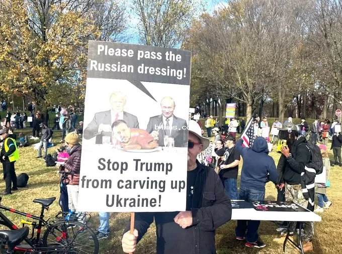 митинги в США