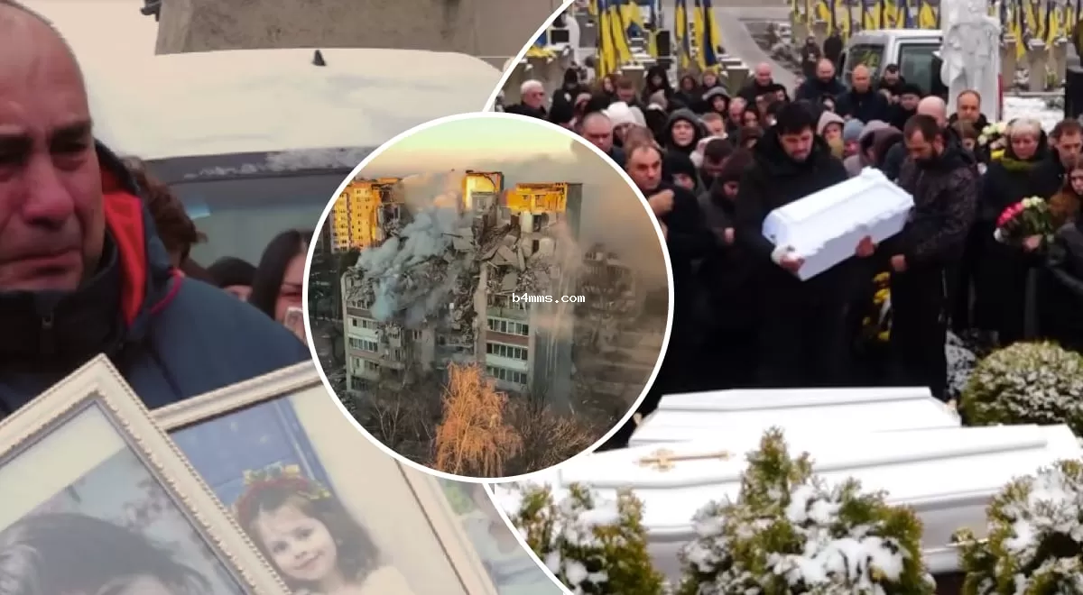 Папа колышет гроб с погибшим сыночком: Тернополь прощается с погибшей семьей