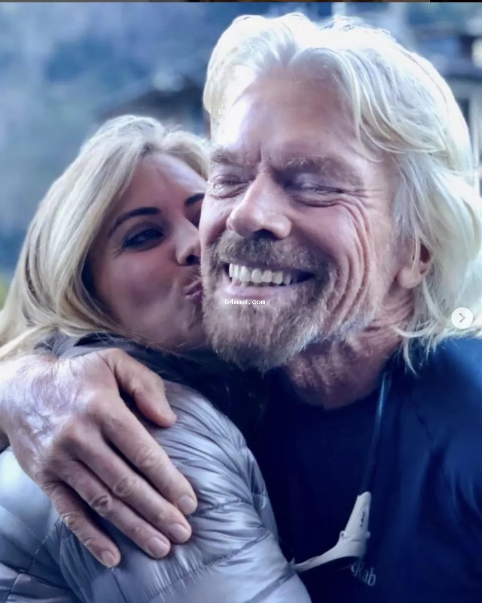 Ричард Брэнсон с дочерью 