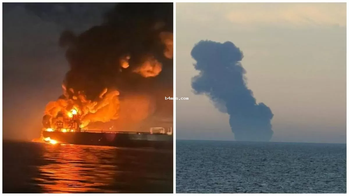 Мощные пожары в море: у берегов Турции взорваны два танкера "теневого флота" РФ