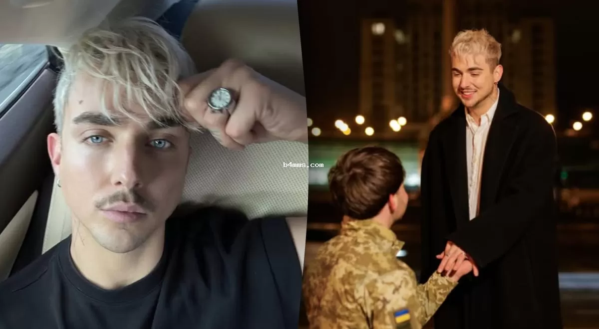 Поцелуи в объектив: MELOVIN впервые показал своего жениха после громкой помолвки