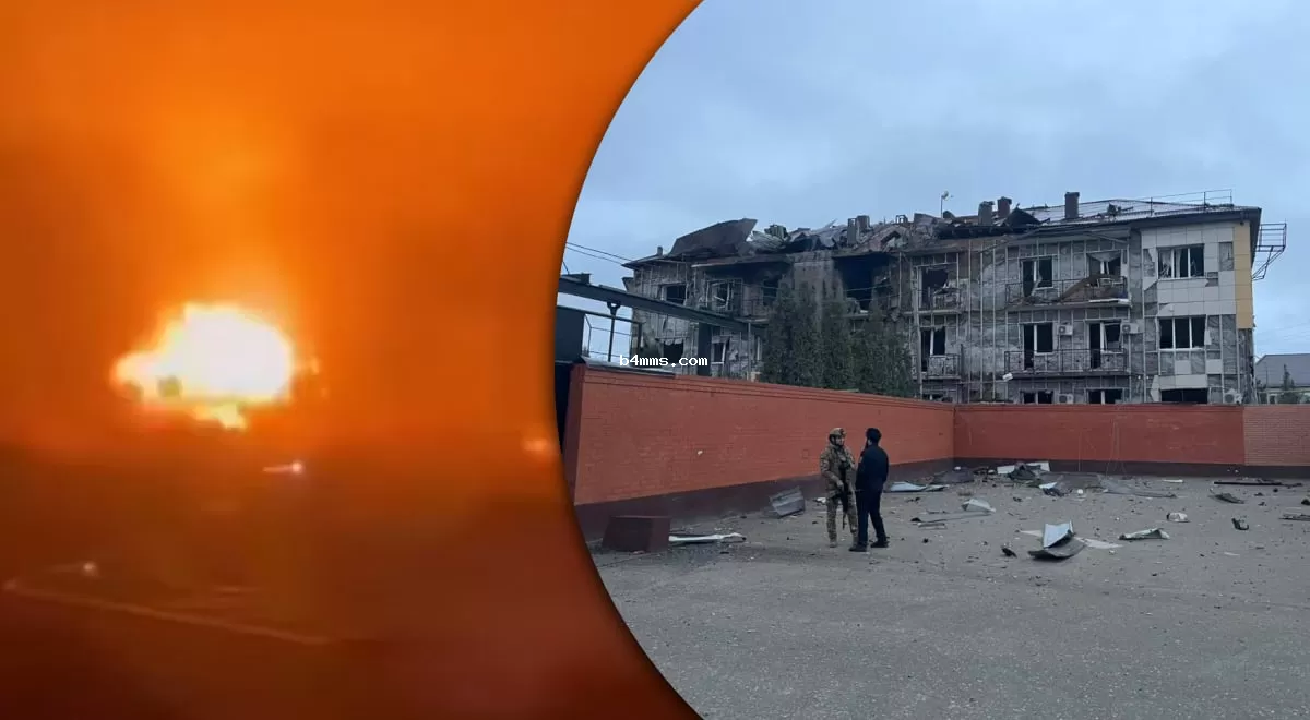 В Чечне выгорело здание ФСБ, прилетело и по базе "Ахмата": подробности атаки