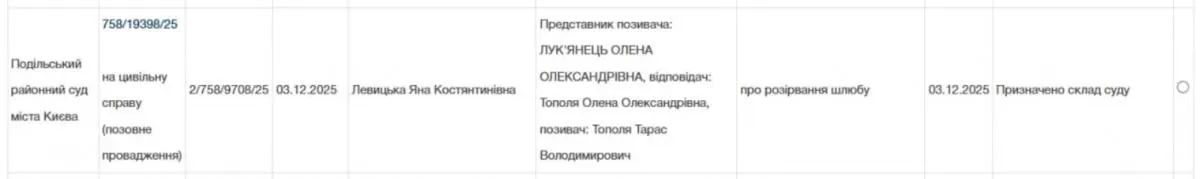 Тарас Тополя подал в суд