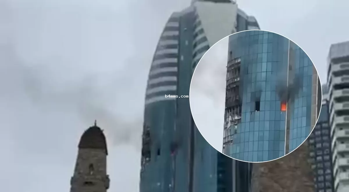 В столице Чечни раздавались взрывы: дрон попал в небоскреб возле здания ФСБ