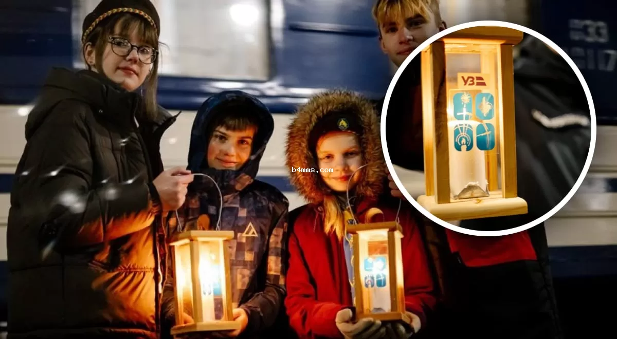 В Украину прибыл Вифлеемский огонь мира: история и значение традиции