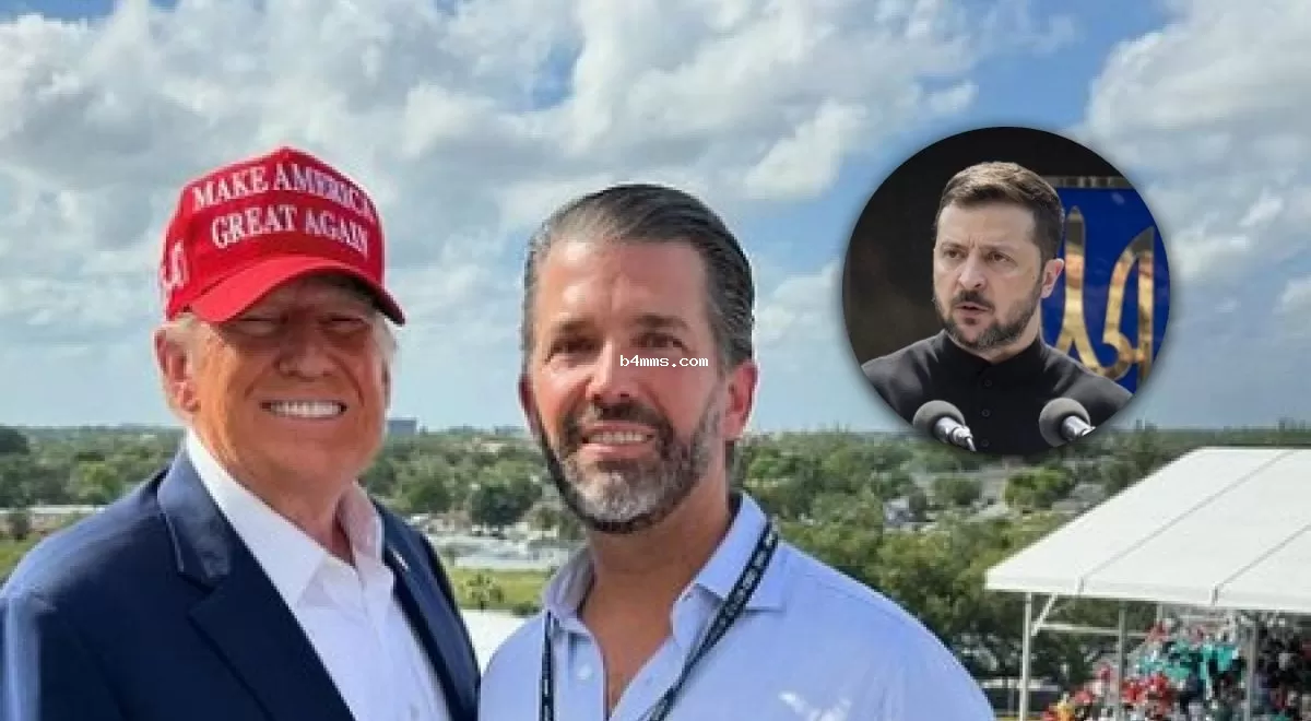 "Он непредсказуем": сын Трампа допустил, что президент США может "покинуть Украину"