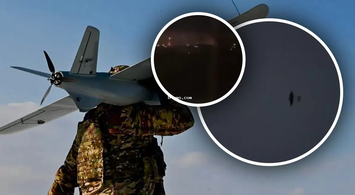 Небо охватило пламя, а по телевидению прозвучало срочное сообщение: Россия подверглась атаке дронов