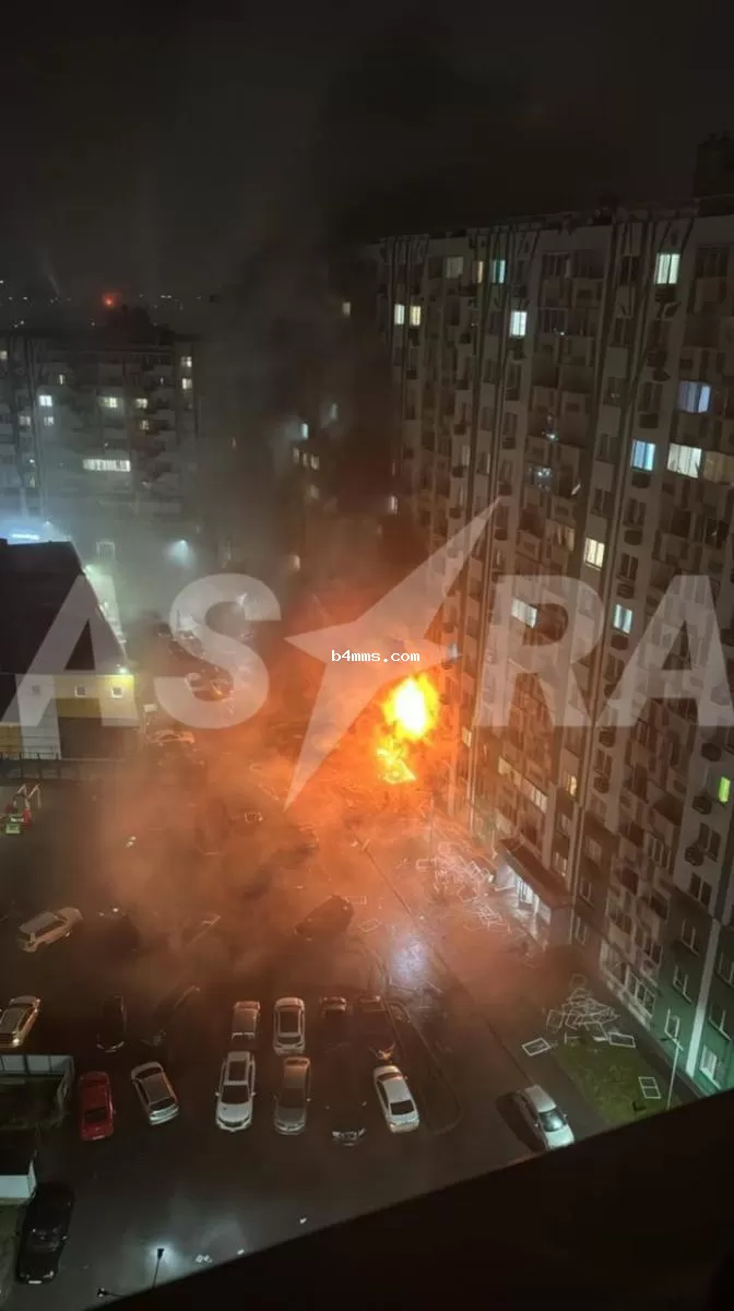 Кадры последствий атаки в Твери 