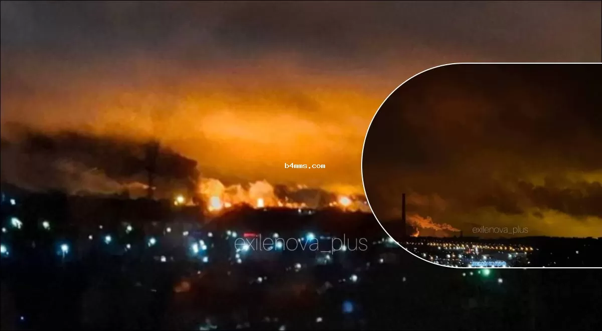 В РФ - взрывы и пожары: дроны обстреляли четыре региона, горит один из крупнейших НПЗ