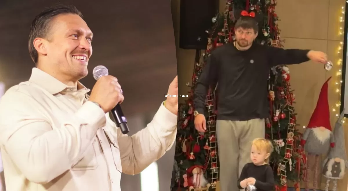 Боксер в образе Минни Маус: Усик порадовал танцем на утреннике дочери