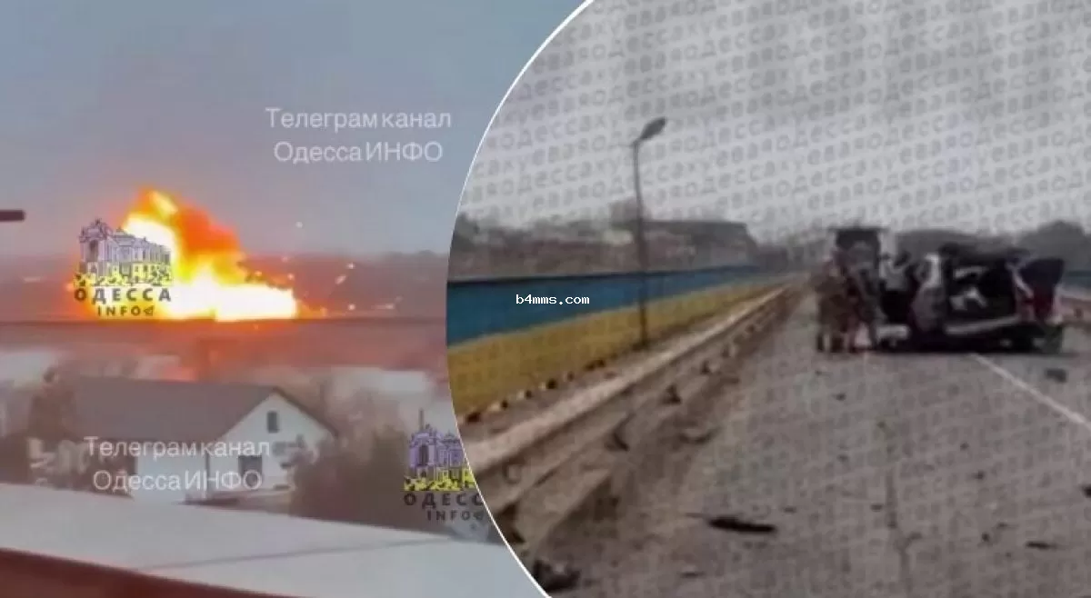 Мощный взрыв прямо на мосту, есть погибшая, ранены дети: россияне атаковали Одесскую область