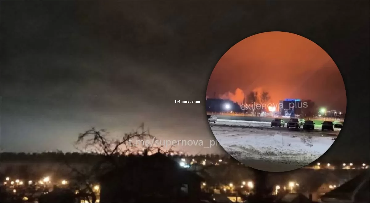 Дроны атаковали три региона РФ: горит ТЭЦ в Орле и химзавод в Тольятти, нет света