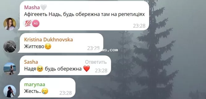 Реакция Сети на синяки Дорофеевой