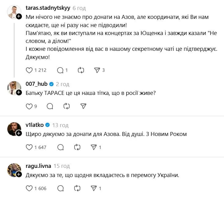 Украинские знаменитости поздравили Ани Лорак