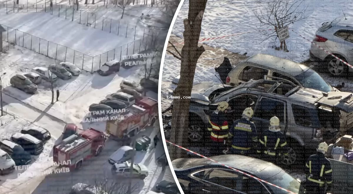 В Киеве взорвалось авто возле жилых домов - есть пострадавшие